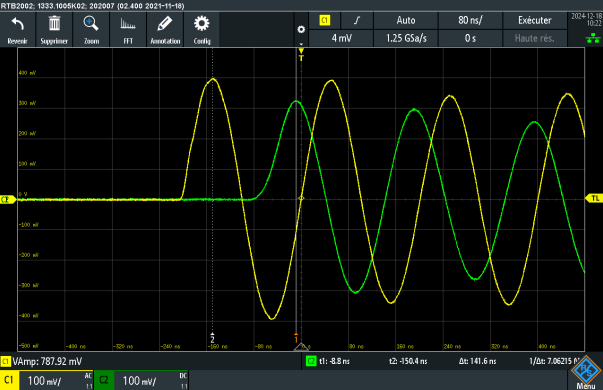 Capture oscillocope 1