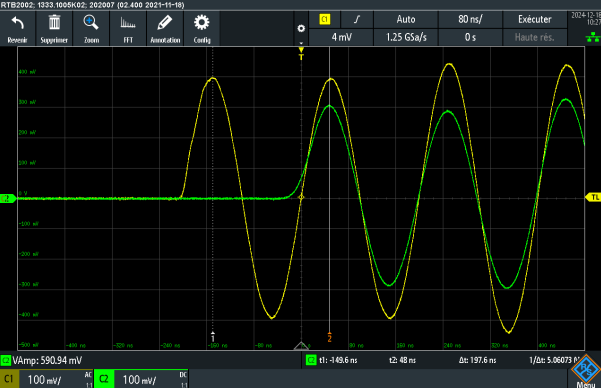 Capture oscillocope 2